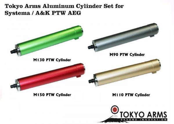 T Tokyo ARMS Alum Cylinder Set for Systema / A&K PTW